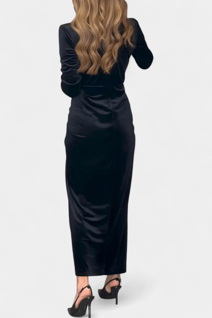 Inês | Vestido em veludo