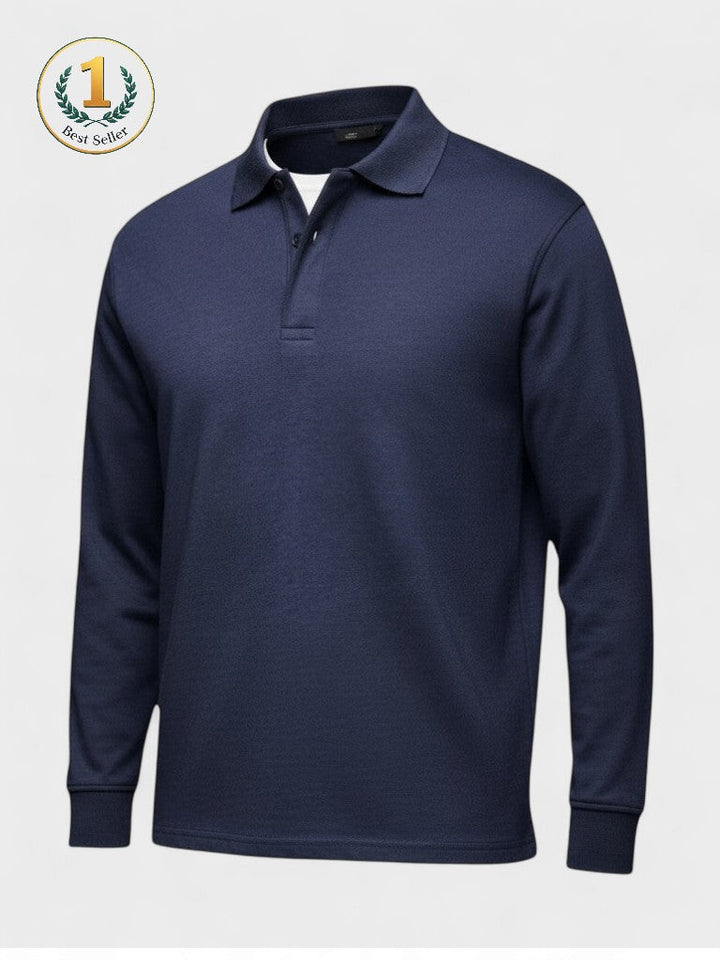 Francisco | Polo de manga comprida de luxo