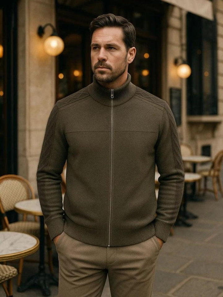 Rui | Camisola em cashmere com fecho