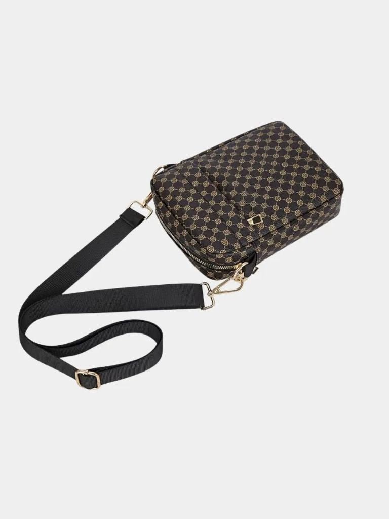 Joaquim | Mini mala com padrão vintage