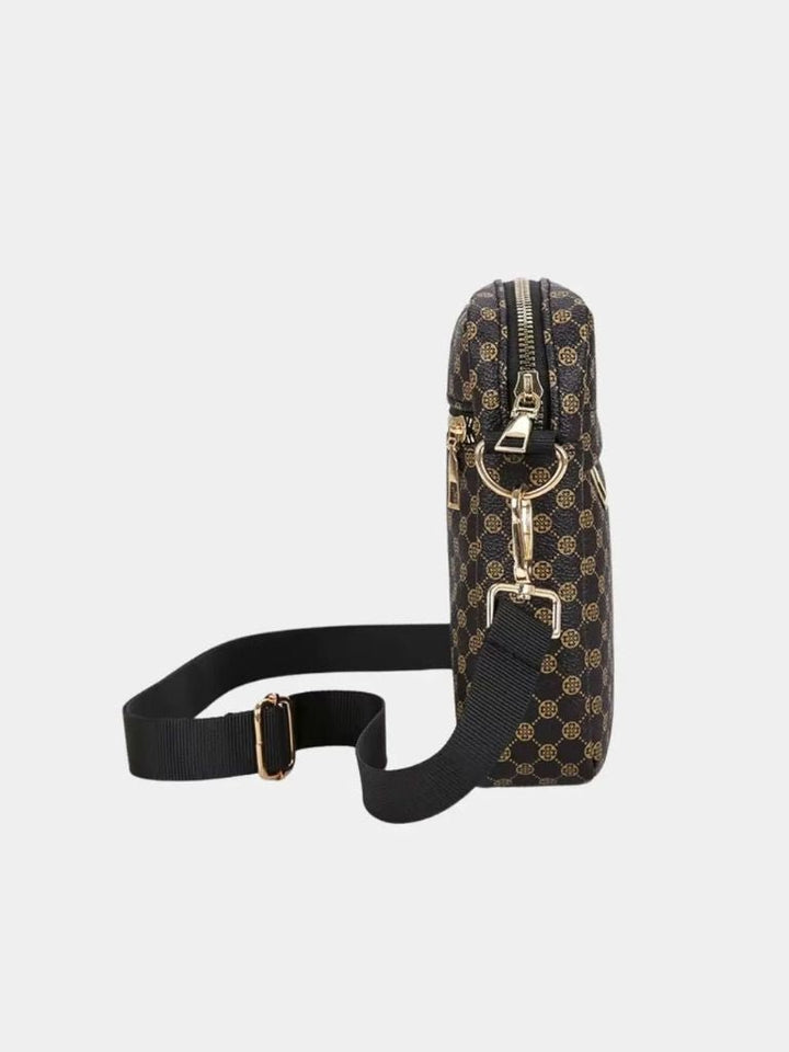 Joaquim | Mini mala com padrão vintage
