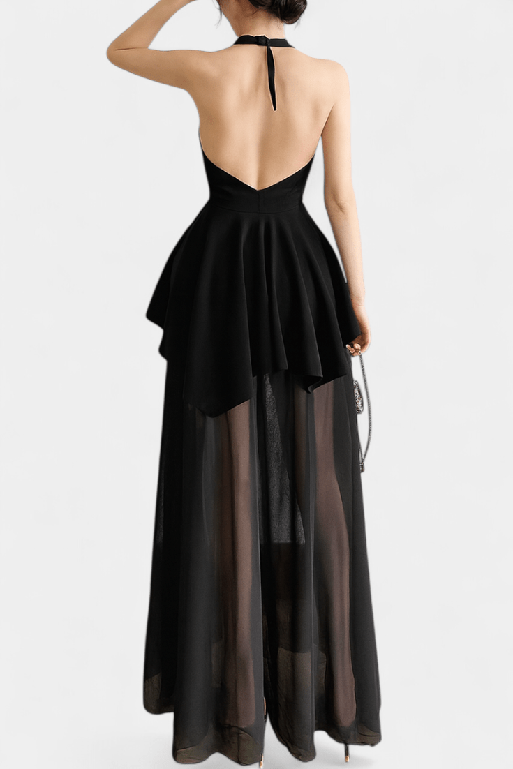 Ângela | Vestido comprido elegante