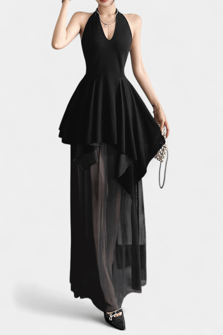 Ângela | Vestido comprido elegante