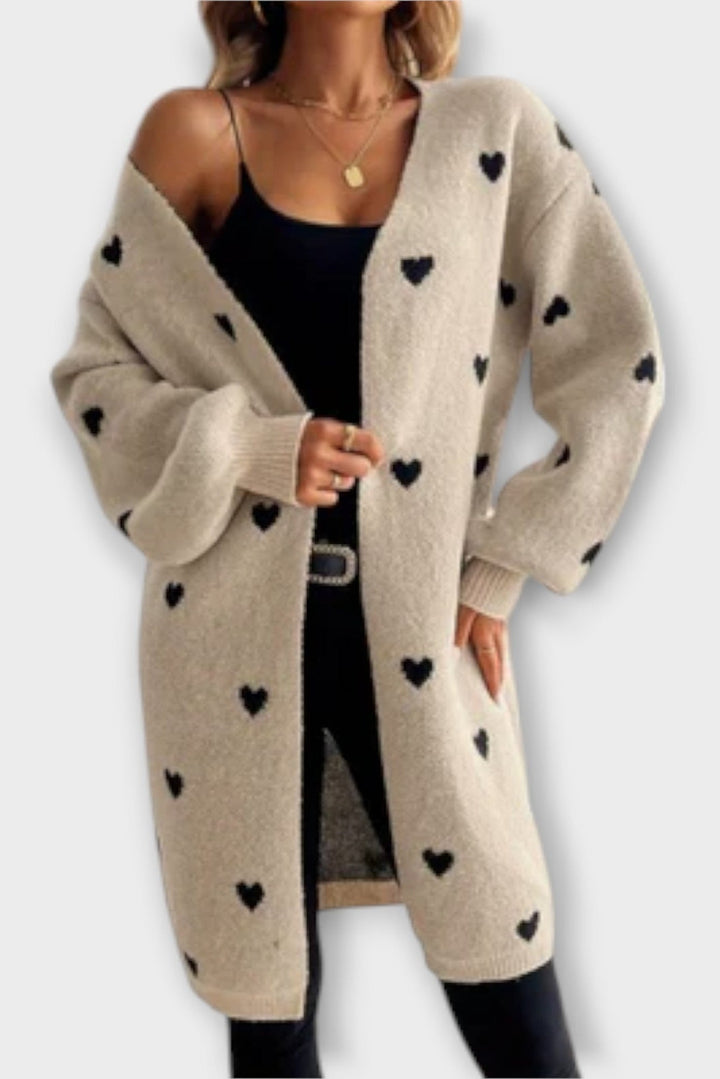 Cristina | Cardigan a coração
