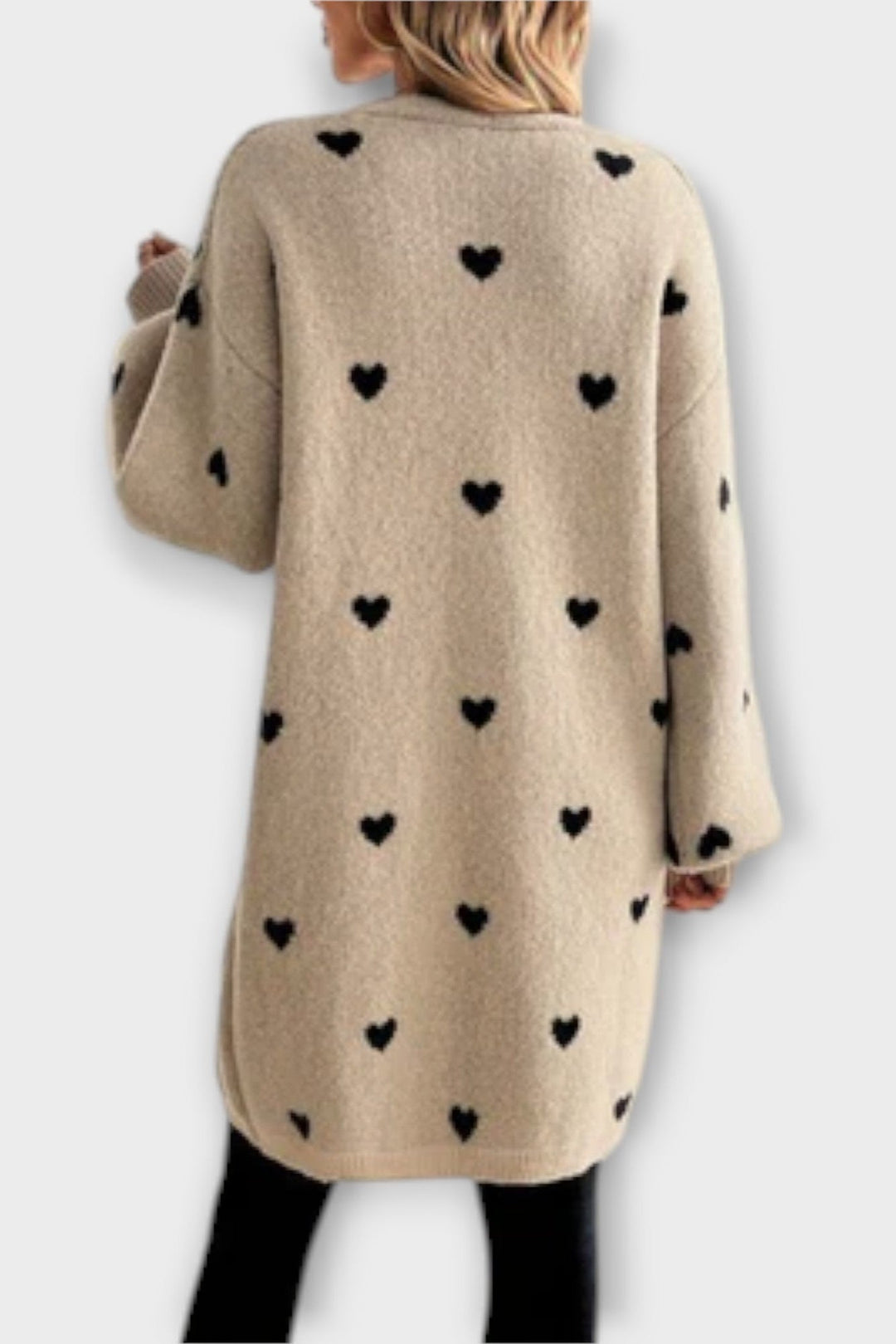 Cristina | Cardigan a coração