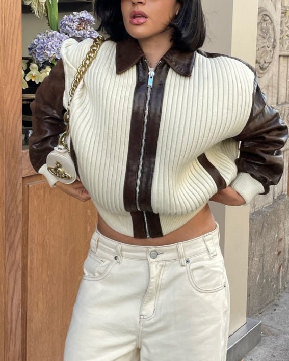 Sandra | Camisa a blocos de cor