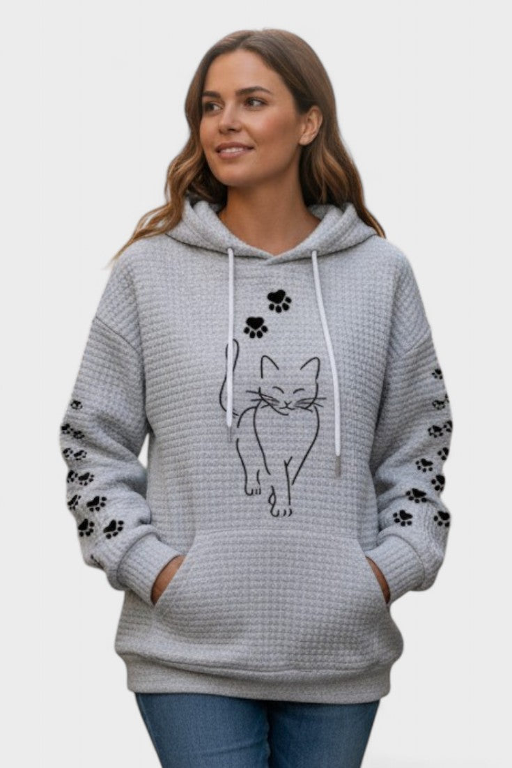 Sónia | Sweatshirt com capuz calda
