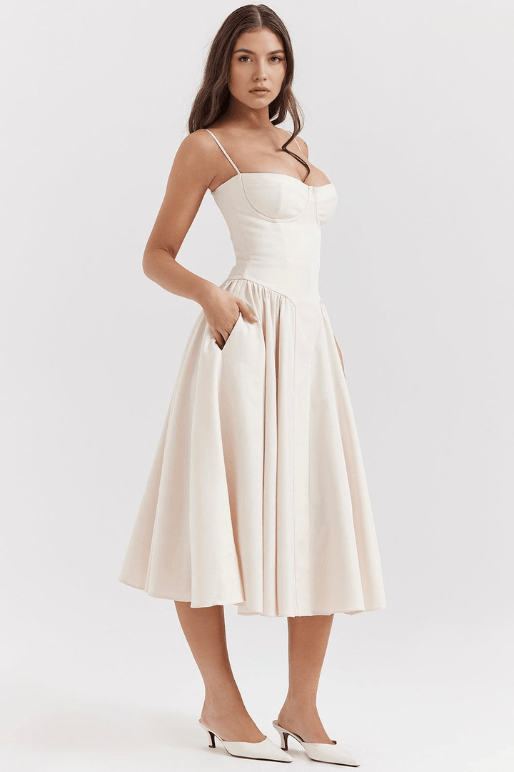 Sara | Vestido midi