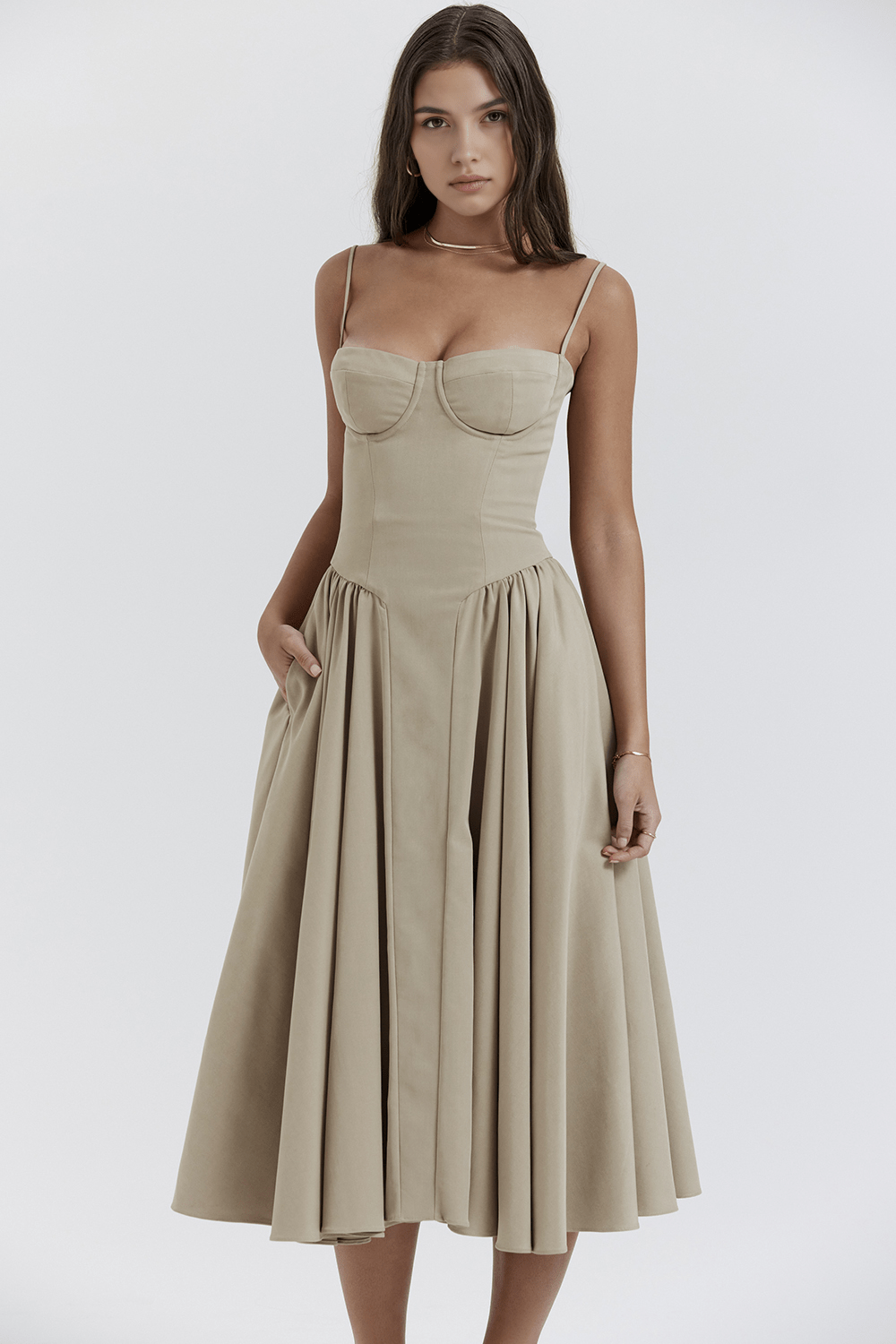 Sara | Vestido midi