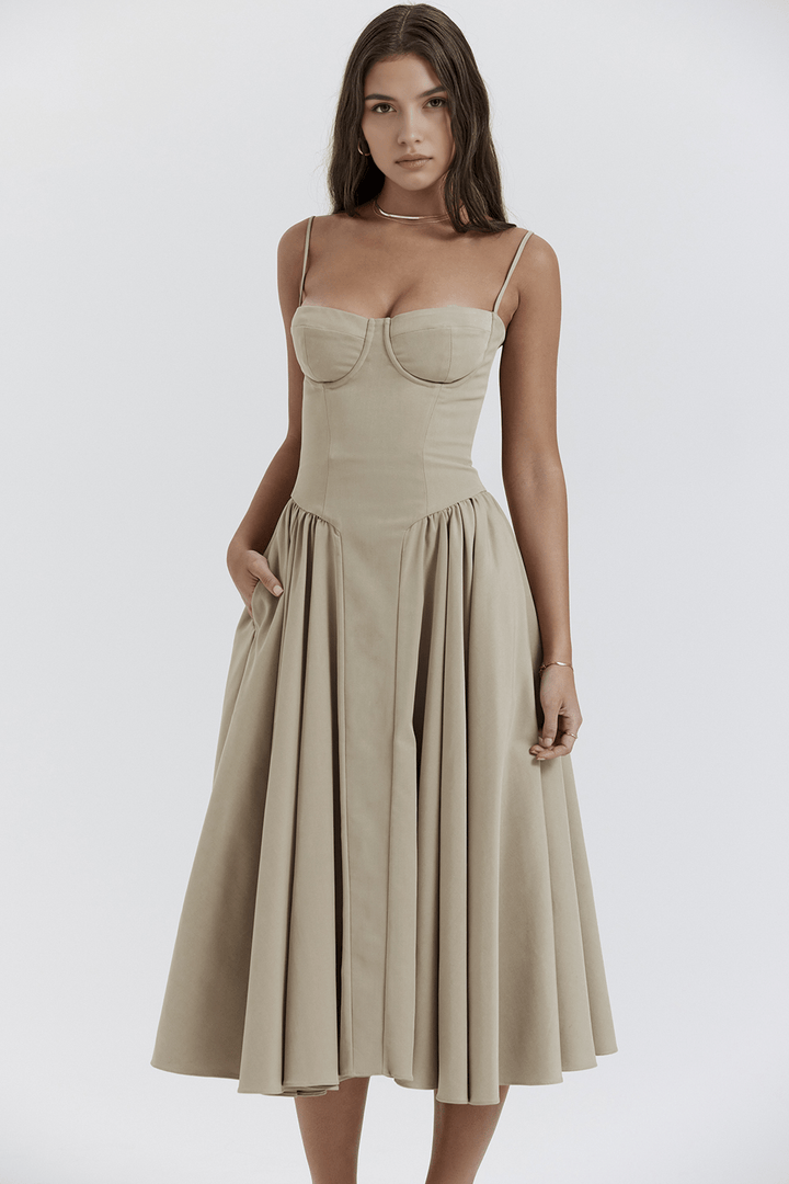 Sara | Vestido midi