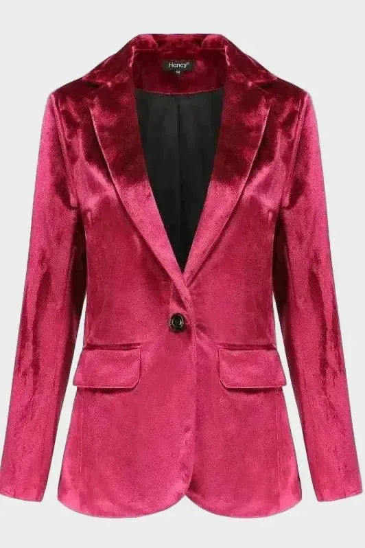 Deolinda | Blazer em veludo