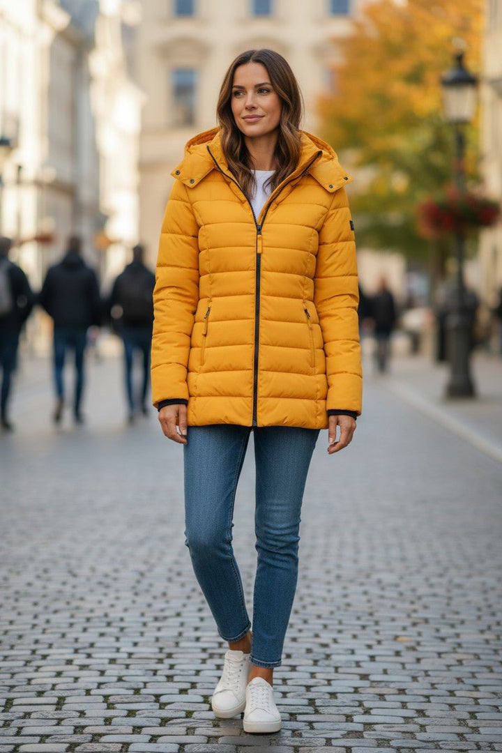 Helena | Elegante casaco comprido de inverno