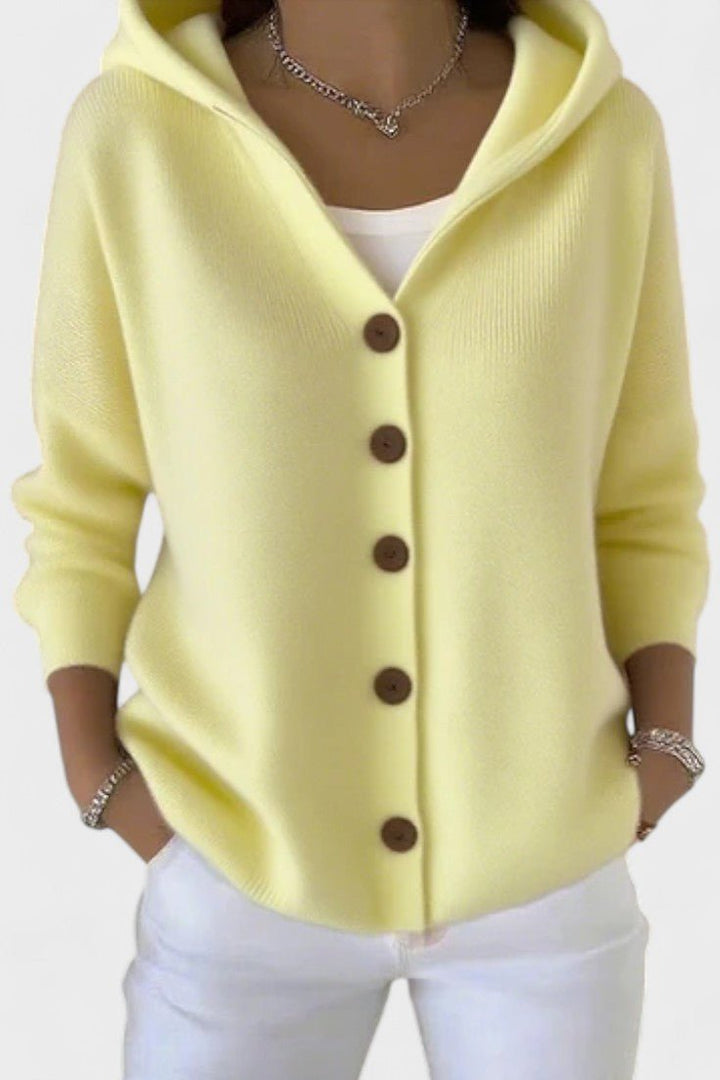 Raquel | Cardigan com capuz