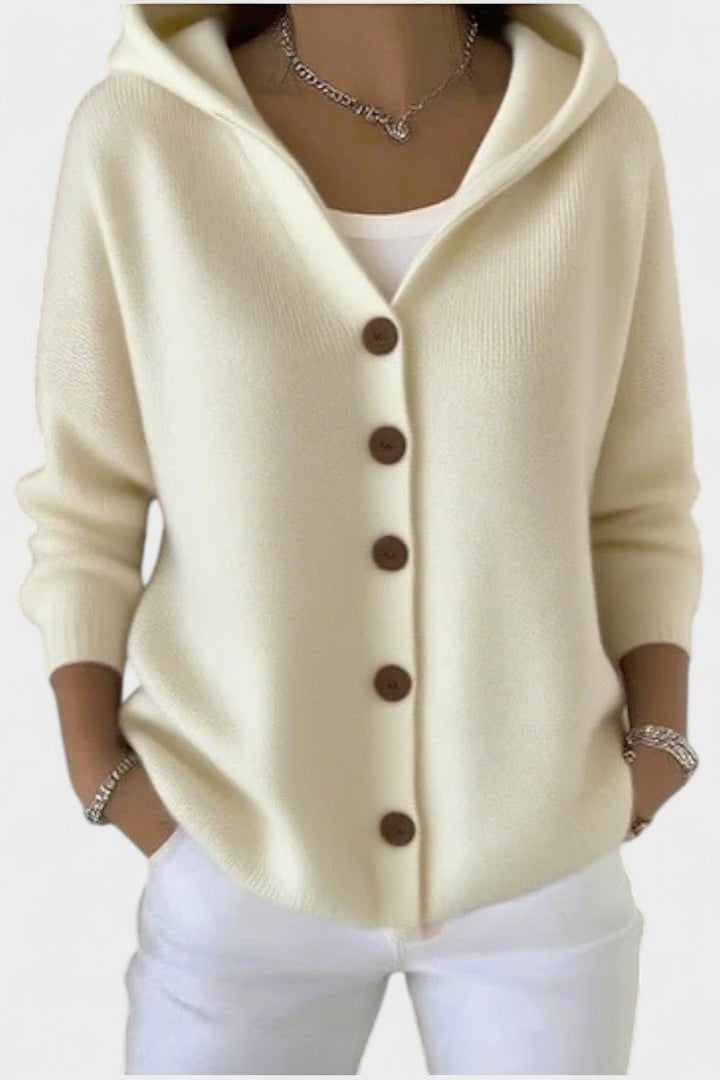 Raquel | Cardigan com capuz