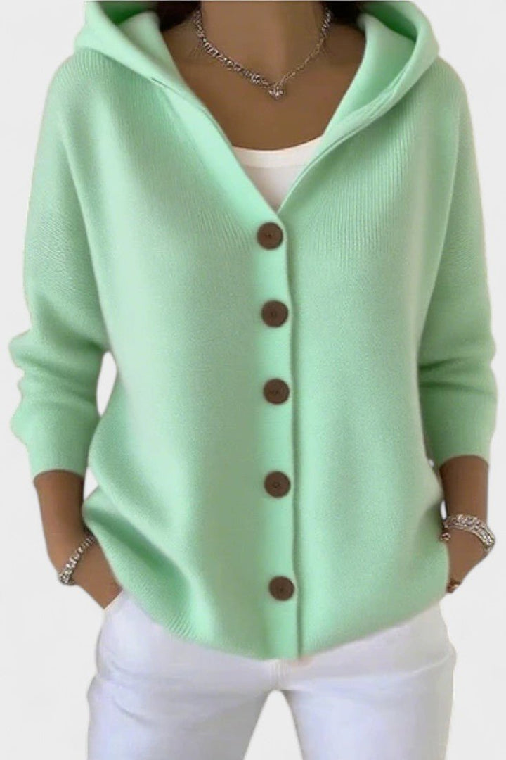 Raquel | Cardigan com capuz