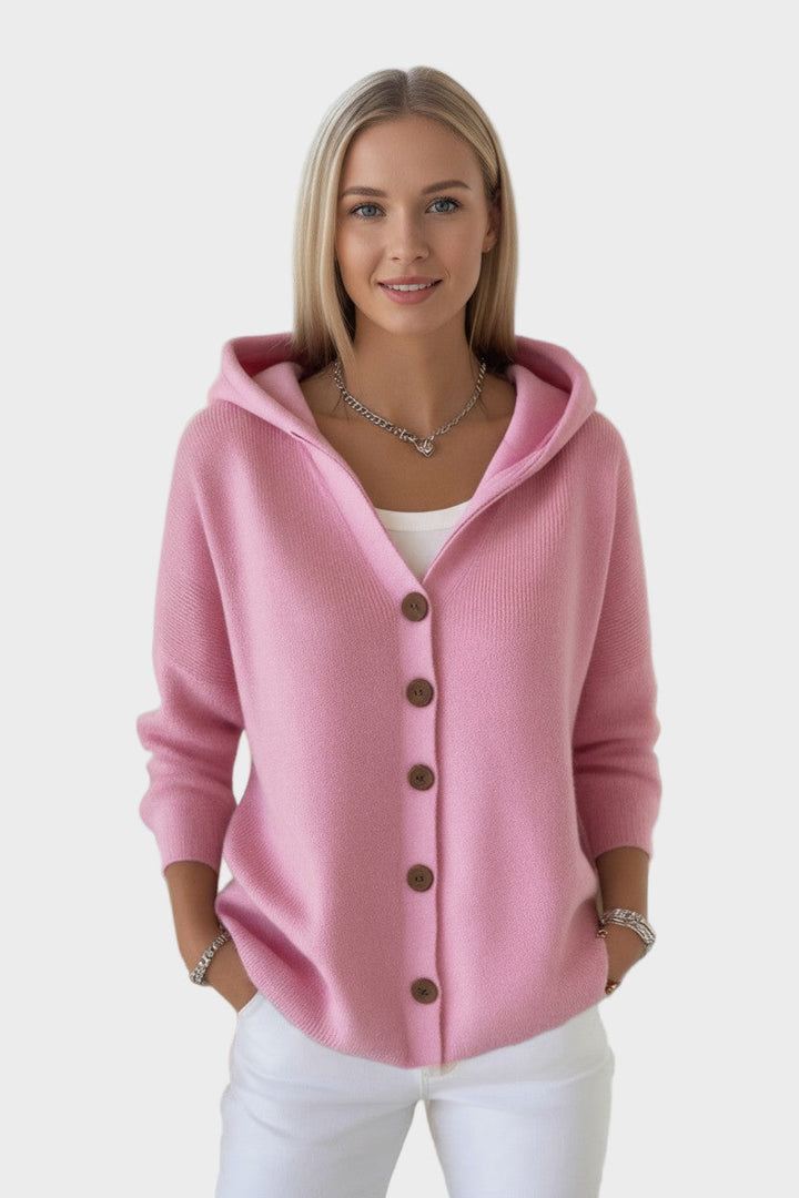 Raquel | Cardigan com capuz