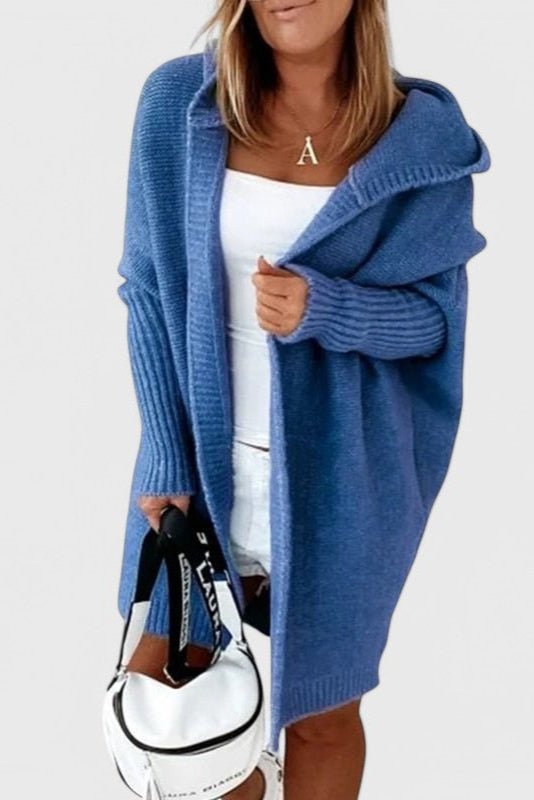 Aida | Cardigan com capuz de luxo