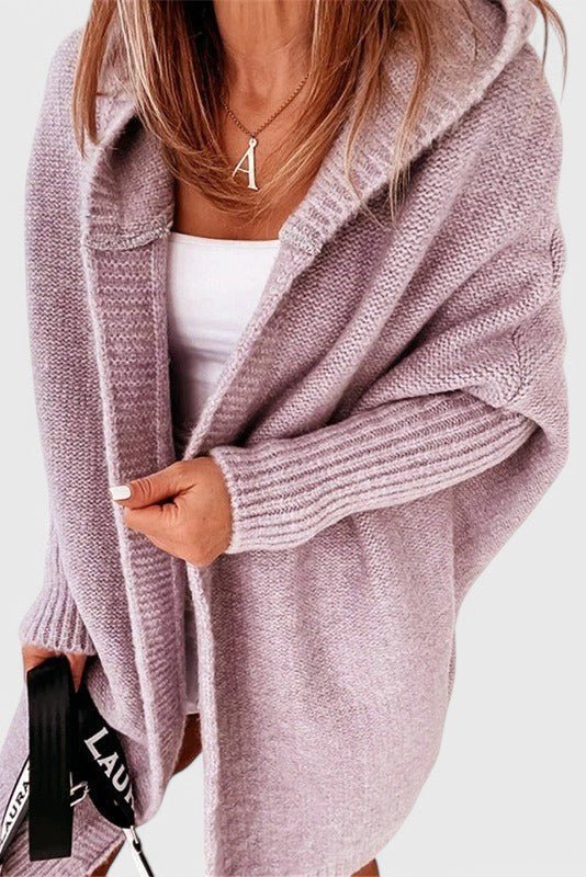 Aida | Cardigan com capuz de luxo