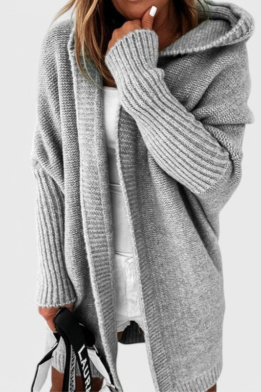 Aida | Cardigan com capuz de luxo