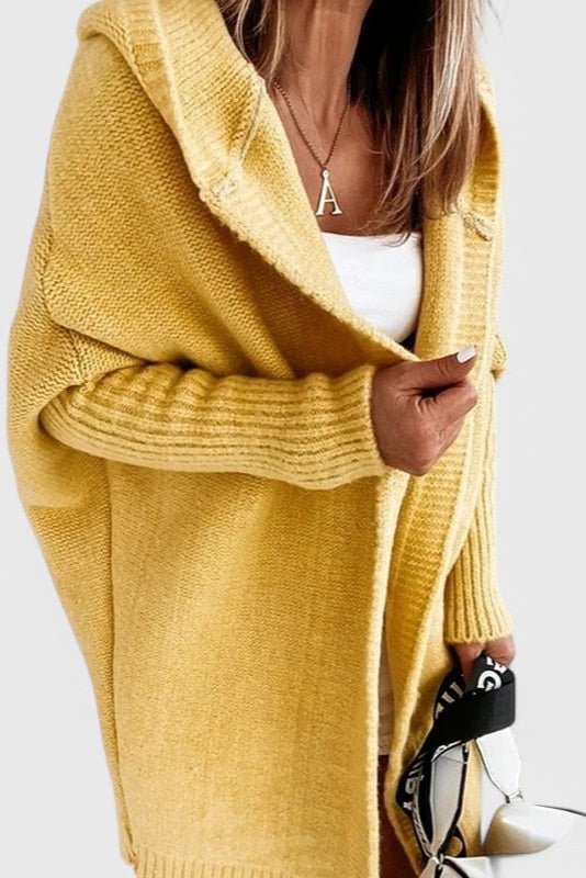 Aida | Cardigan com capuz de luxo