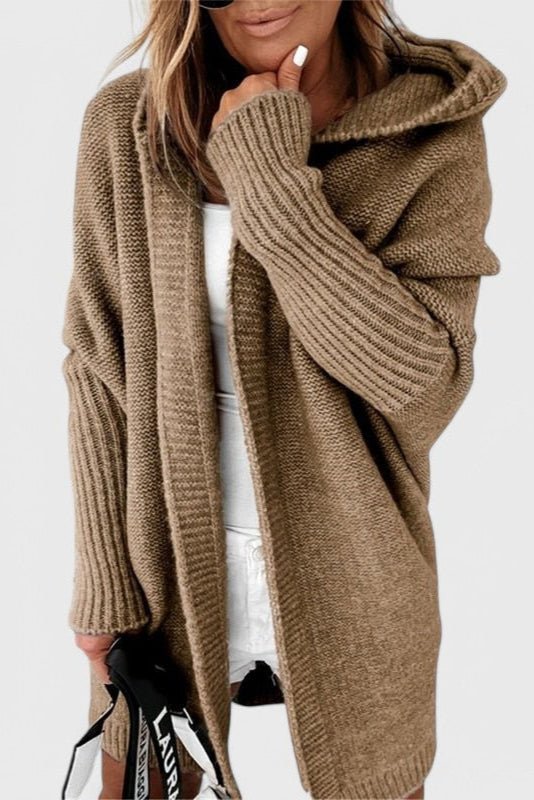 Aida | Cardigan com capuz de luxo