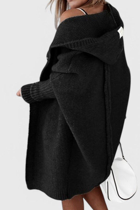 Aida | Cardigan com capuz de luxo
