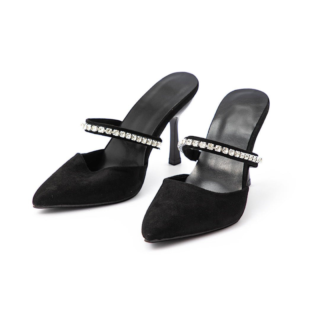 Odete | Salto alti com strass