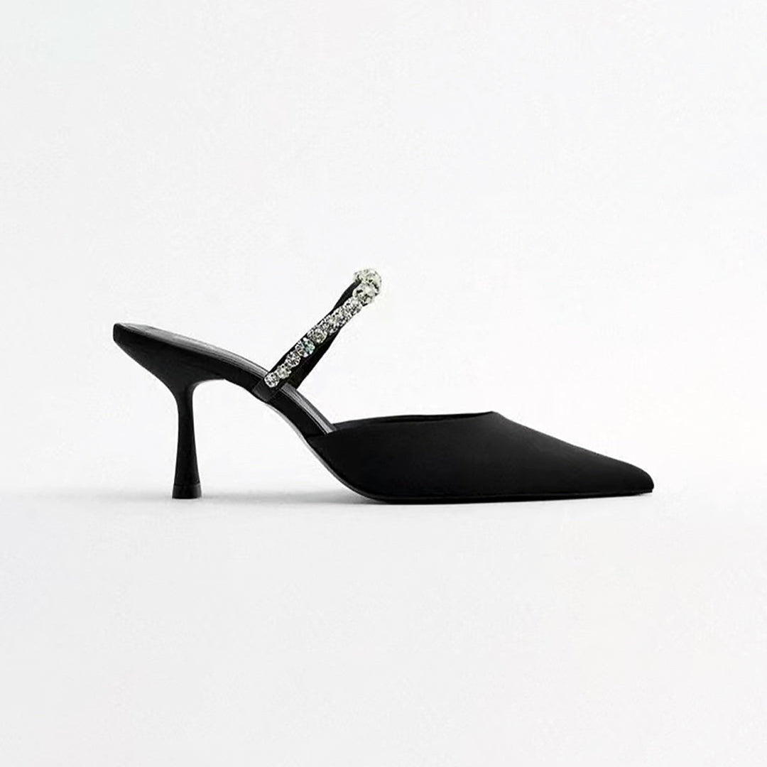 Odete | Salto alti com strass