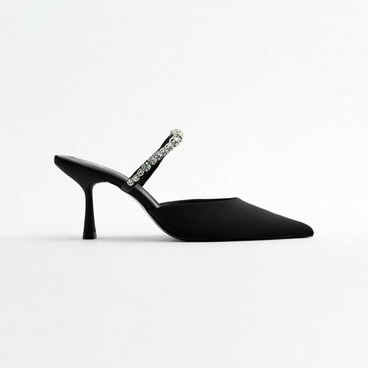 Odete | Salto alti com strass