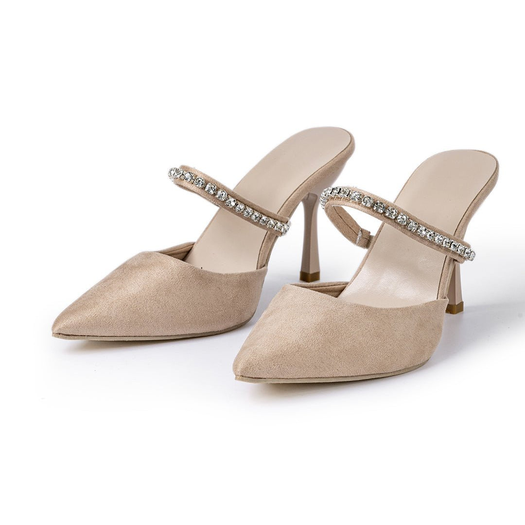 Odete | Salto alti com strass