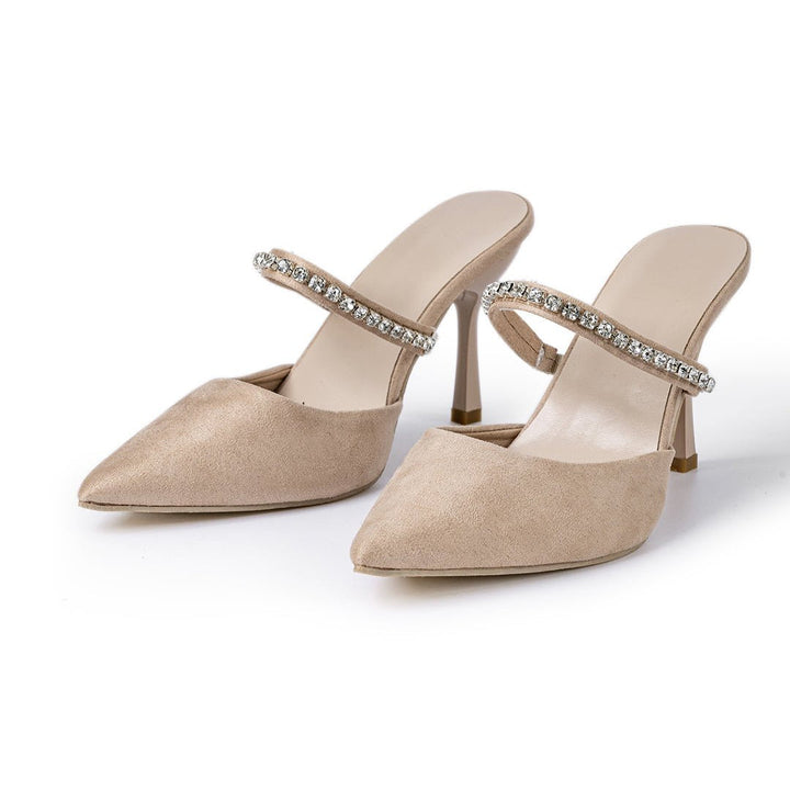 Odete | Salto alti com strass