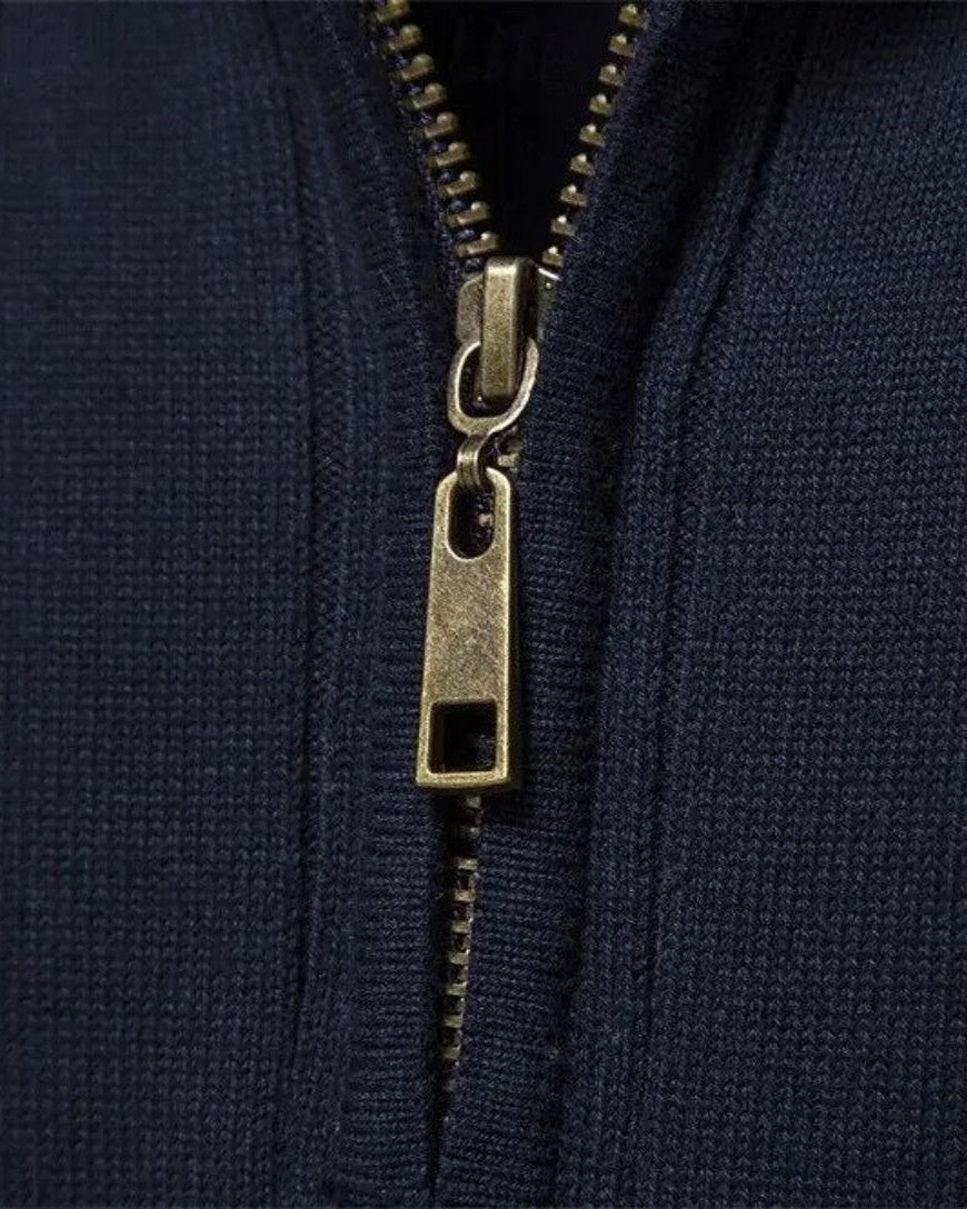 Marco | Camisola em algodão com meio fecho