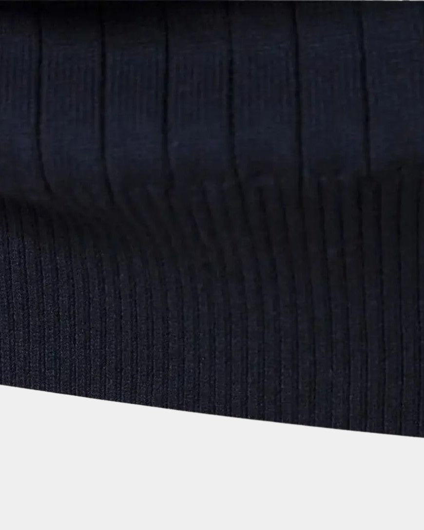 Marco | Camisola em algodão com meio fecho