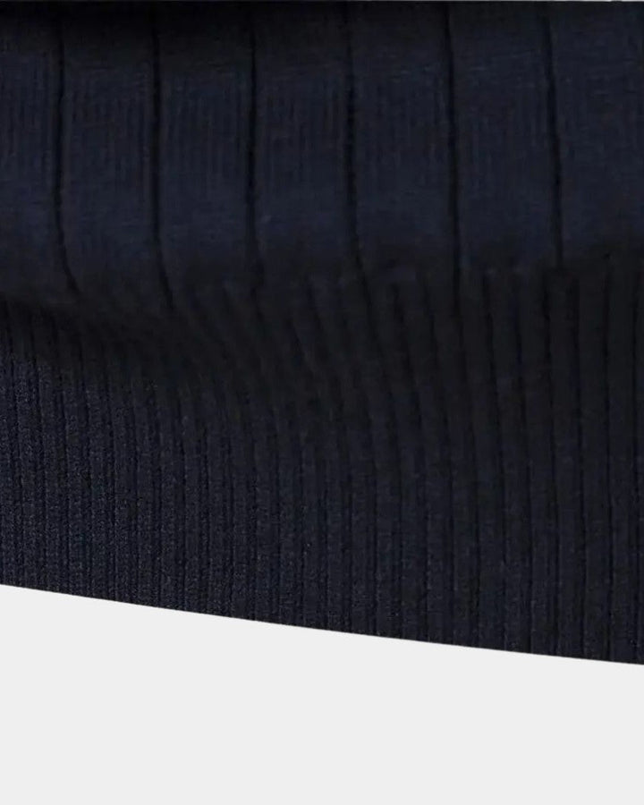 Marco | Camisola em algodão com meio fecho