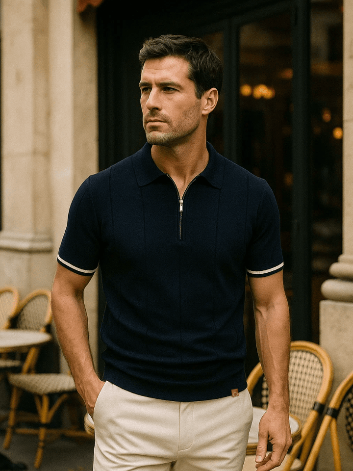 André | Polo fecho royale