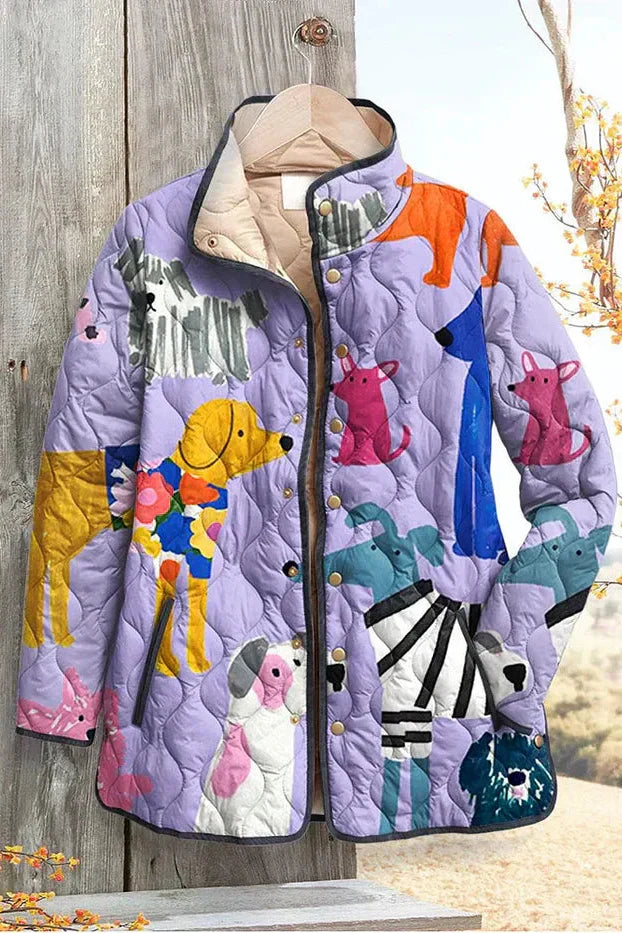 Paula | Casaco estampada