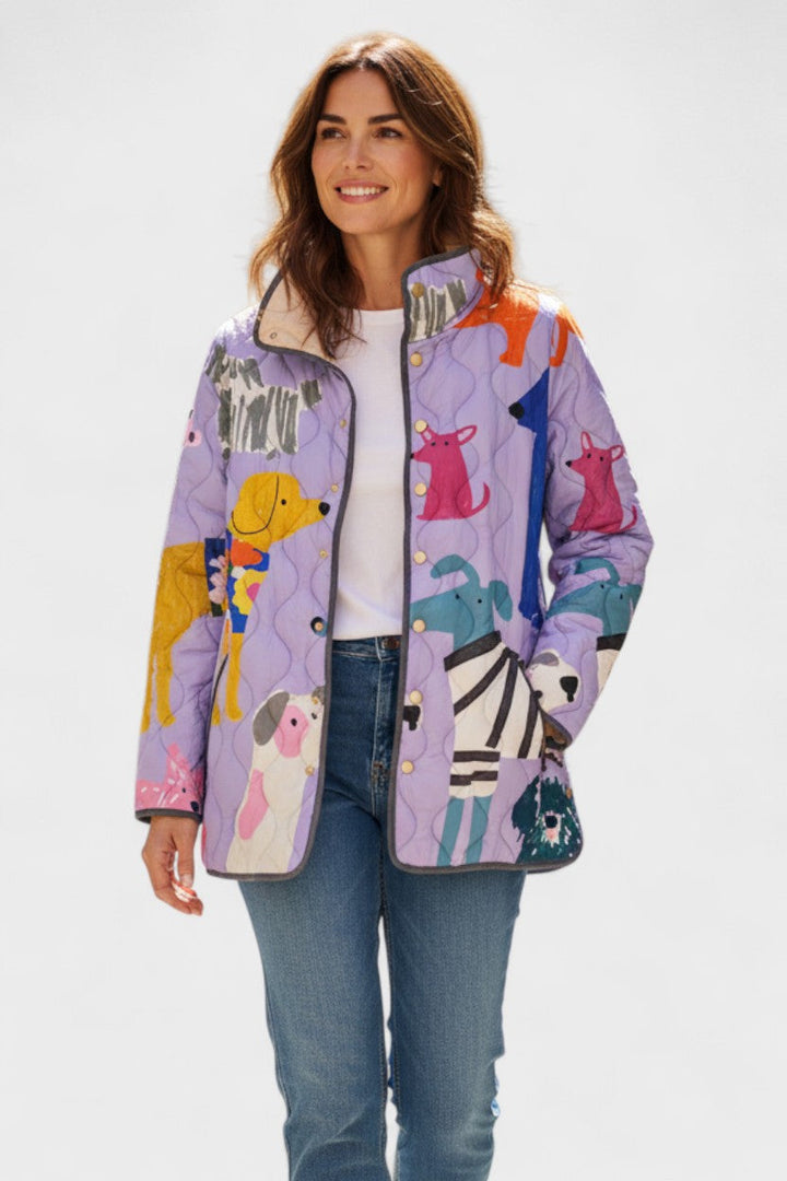 Paula | Casaco estampada