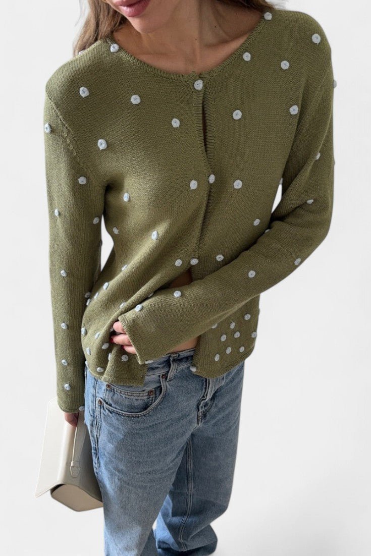 Sara | Cardigan romântico