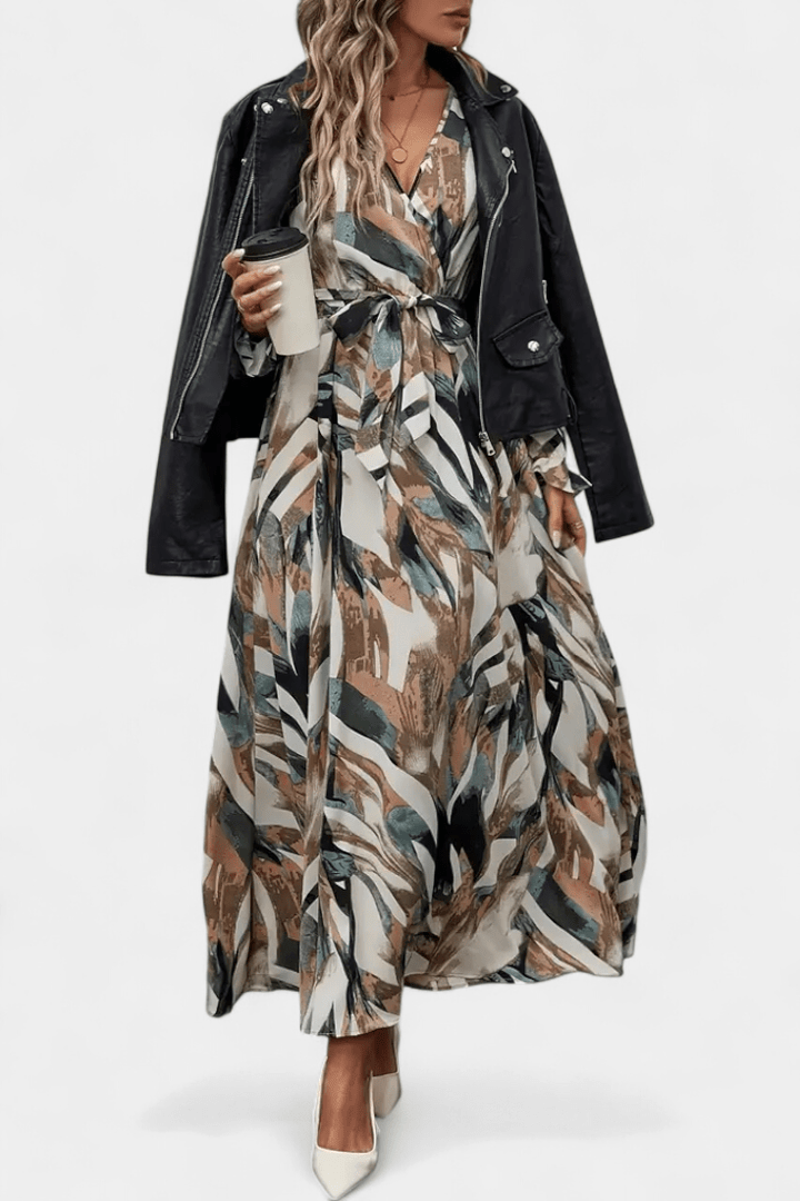 Filipa | Vestido com decote em V