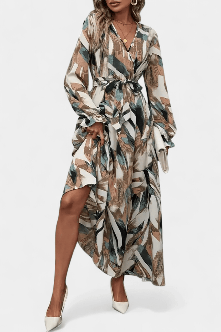 Filipa | Vestido com decote em V