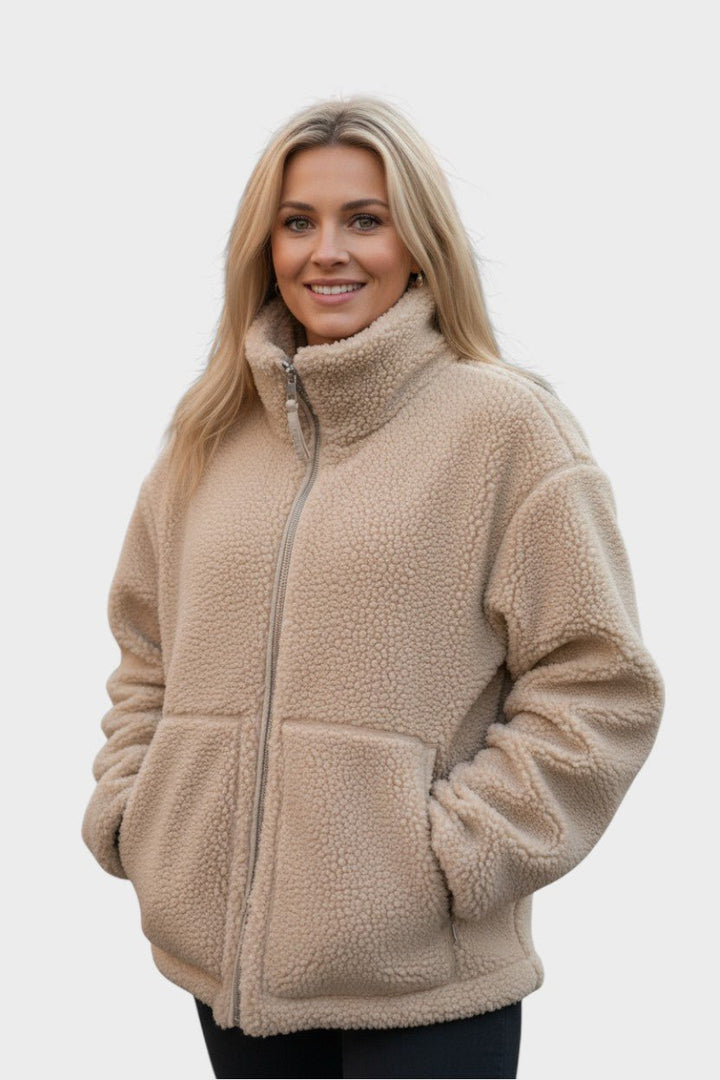 Dulce | Elegante roupão teddy em design nórdico