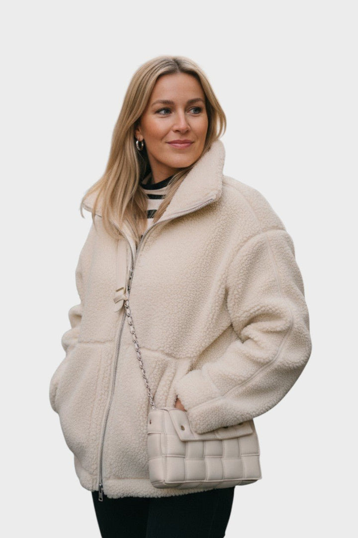 Dulce | Elegante roupão teddy em design nórdico