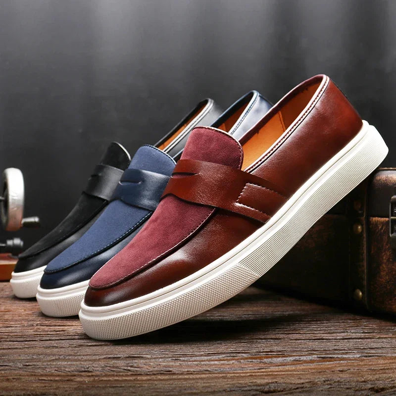 José | Mocassins em pele napoli