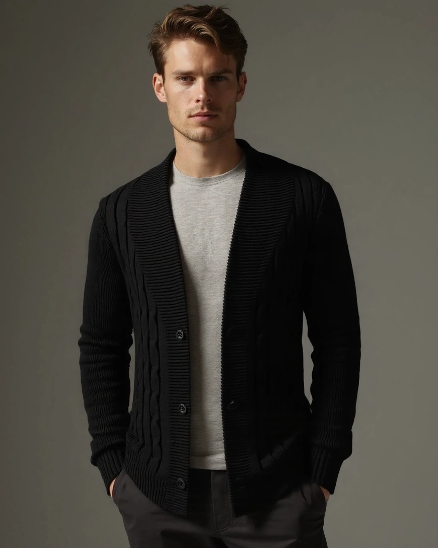 Filipe | Cardigan elegante para uomini