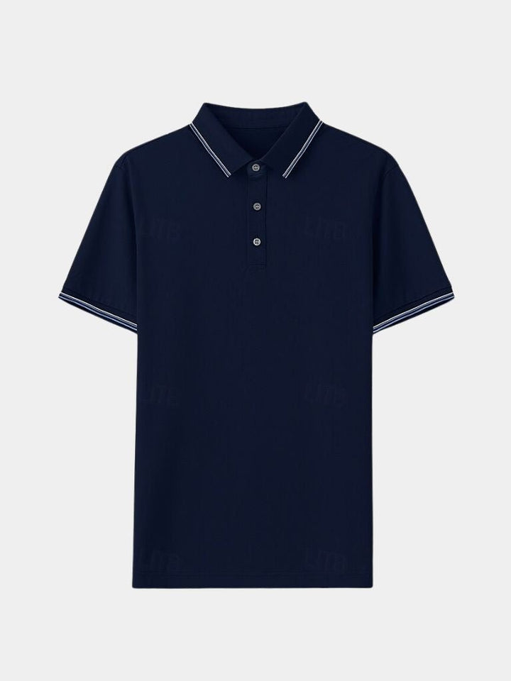 David | Clássico polo azzurro