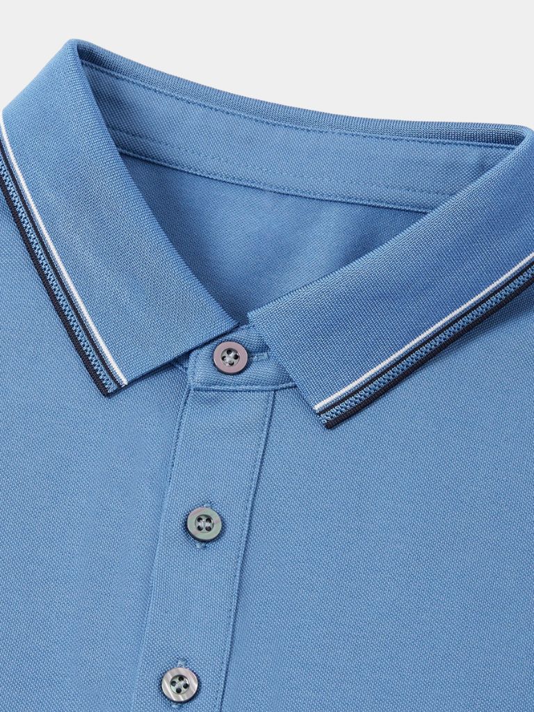 David | Clássico polo azzurro