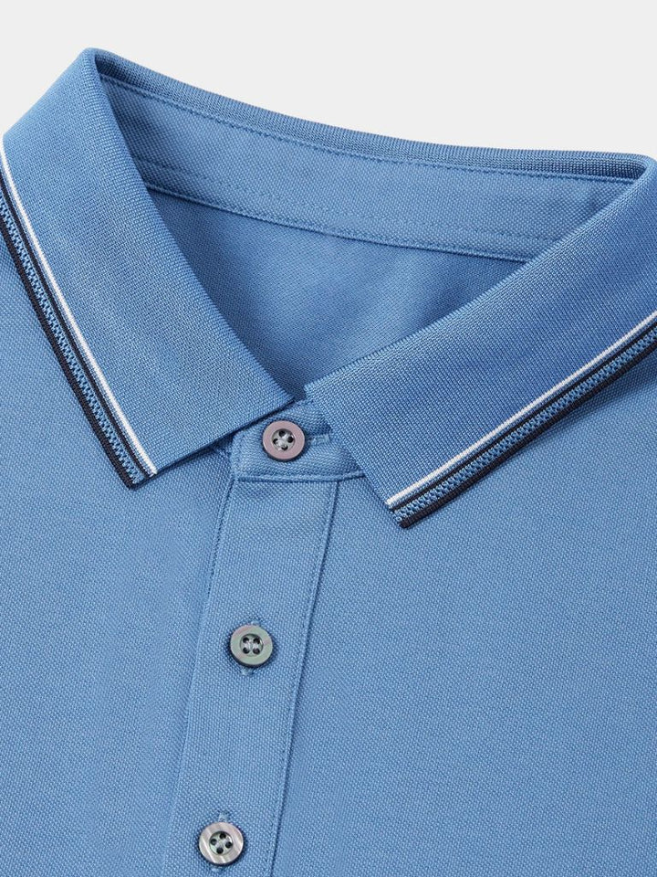 David | Clássico polo azzurro