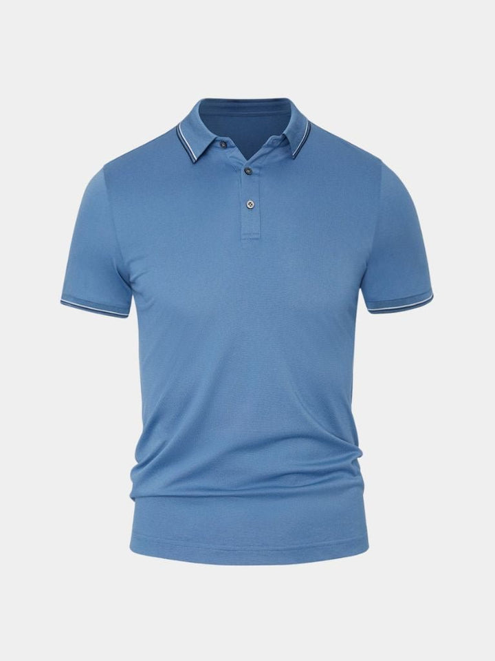 David | Clássico polo azzurro