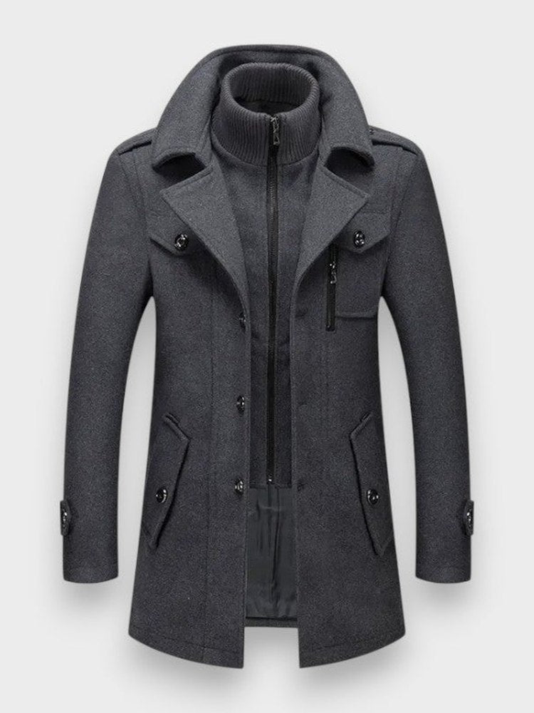 Armando | Casaco comprido de inverno old money