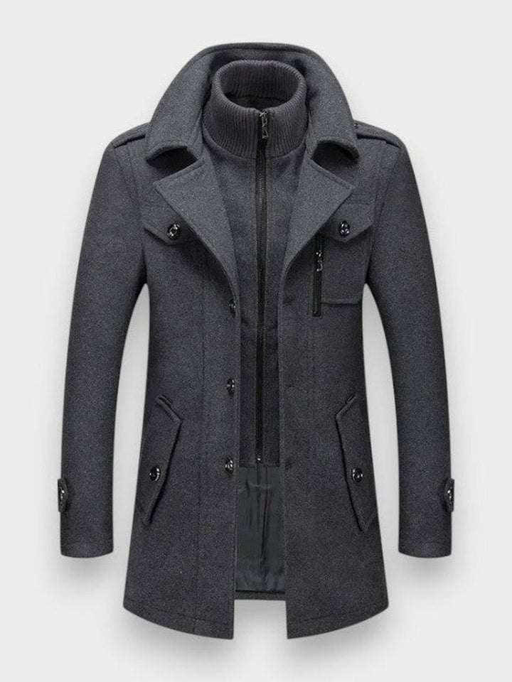 Armando | Casaco comprido de inverno old money